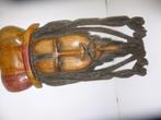 Bob Marley houtsnijwerk hand mate Reggae king, Ophalen of Verzenden, Gebruikt