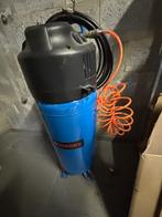 Perslucht compressor met toebehoren, Doe-het-zelf en Bouw, Compressors, Ophalen, Mobiel, 6 tot 10 bar, Zo goed als nieuw