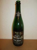 Lege bierfles 75cl Oude Geuze. MEGABLEND 2011, Verzamelen, Biermerken, Ophalen of Verzenden, Gebruikt, Flesje(s), Overige merken