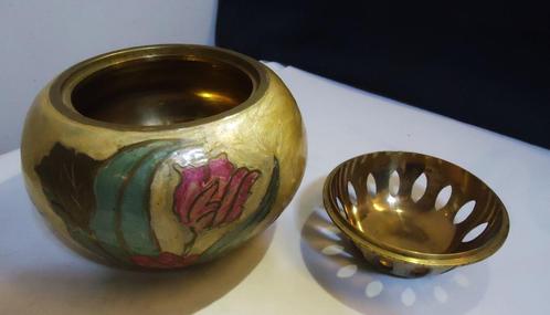 Wierook brander Brons Art Deco Cloisonne vintage💎💑⚡🎁👌, Antiek en Kunst, Antiek | Woonaccessoires, Ophalen of Verzenden