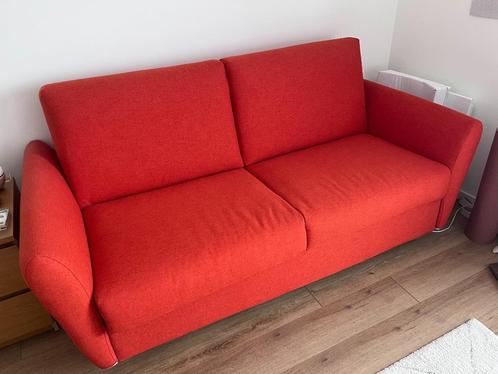 Slaapbank voor 2 personen, Huis en Inrichting, Slaapkamer | Slaapbanken, Zo goed als nieuw, 140 cm, 200 cm, Tweepersoons, Overige kleuren
