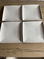 4 mooie borden 30x30 cm, Enlèvement ou Envoi, Comme neuf, Assiettes(s)