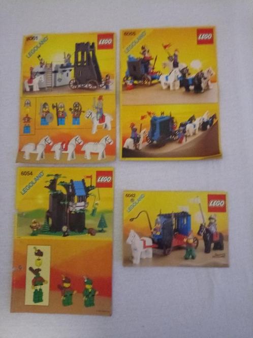 Lego kasteel handleidingen 6061, Enfants & Bébés, Jouets | Duplo & Lego, Utilisé, Lego, Enlèvement ou Envoi