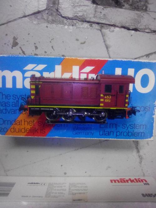 Vend Marklin référence 3136 locotracteur CFL n453 en boîte, Hobby en Vrije tijd, Modeltreinen | H0, Nieuw, Locomotief, Wisselstroom