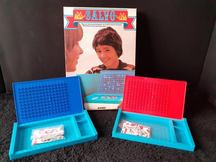STOPZETTING VERZAMELING Salvo ( Zeeslag ), Hobby en Vrije tijd, Gezelschapsspellen | Bordspellen, Gebruikt, Ophalen of Verzenden