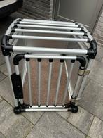 Aluminium bench met slot, Ophalen, Zo goed als nieuw