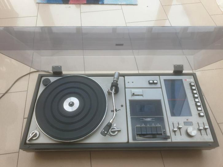 Système compact vintage Sharp SG-309H, TV, Hi-fi & Vidéo, Tourne-disques, Utilisé, Tourne-disque, Autres marques, Réglage pitch