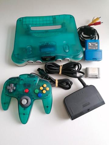 Nintendo 64 Clear Blue-console beschikbaar voor biedingen