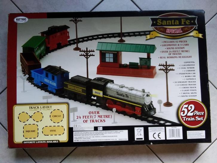 Treinset met 7m spoor, Hobby en Vrije tijd, Modeltreinen | H0, Treinset, Ophalen