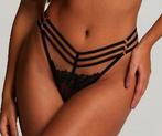 slip set 2 strings Eros Hunkemoller Private S, Vêtements | Femmes, Envoi, Noir, String