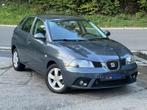 Seat Ibiza 1.2 Essence 2008 Garantie 12 Mois airco, Bluetooth, Zwart, Ibiza, Bedrijf