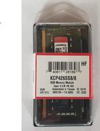 Kingston KCP426SS8/8 RAM geheugen voor laptops, Computers en Software, RAM geheugen, DDR4, 8 GB, Nieuw, Ophalen of Verzenden