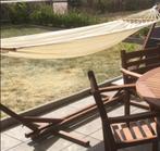 houten hangmat staander inclusief hangmat, Tuin en Terras, Hangmatten, Ophalen, Gebruikt, Met standaard, Eenpersoons