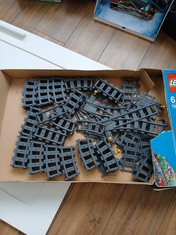 Lego city train rails, Enlèvement, Utilisé, Lego