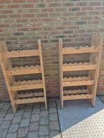 2x Fles/Wijnrekken voor 24 flessen, Huis en Inrichting, Ophalen, Gebruikt, 50 tot 75 cm, 25 flessen of meer