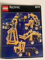 Lego Technic 8074 Flex System - RARE Lego Set!, Comme neuf, Ensemble complet, Lego