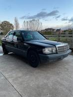 Mercedes 190 w201 2.0 benzine, Autos, Cuir et Alcantara, Série 190, Boîte manuelle, Noir