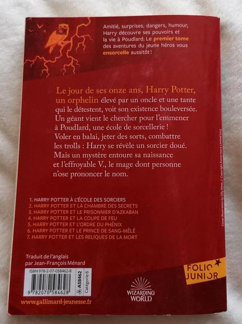 ② J.K. Rowling : Harry Potter à l'école des sorciers — Harry Potter —  2ememain