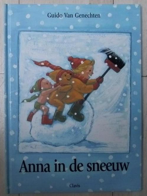 Anna in de sneeuw - Guido Van Genechten, Livres, Livres pour enfants | 4 ans et plus, Enlèvement ou Envoi