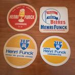 Sous-verres à bière Henri Funck Luxenbourg, Collections, Marques de bière, Comme neuf, Enlèvement ou Envoi