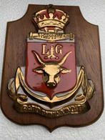 Plaquette, Truffaut, Mijnenveger 1955-2001 Belgische Marine, Verzamelen, Ophalen of Verzenden, Marine, Kunstobject