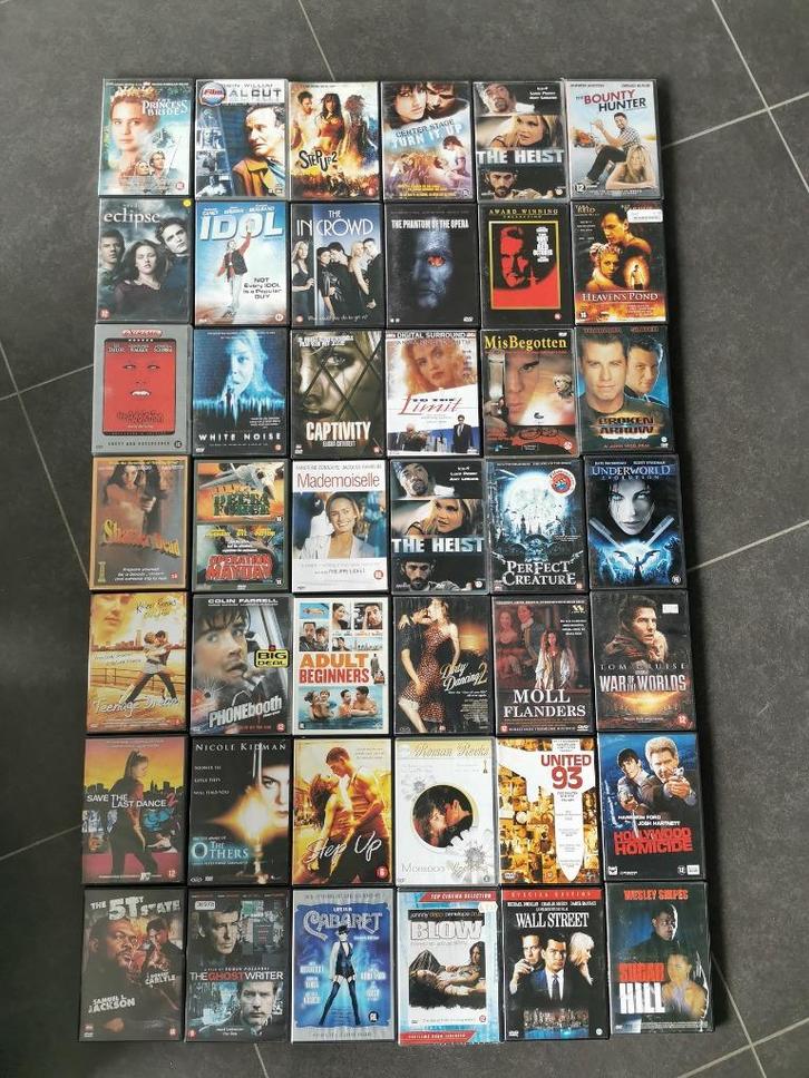 Lot 789 DVD's 505 films + 73 TV Reeksen, Cd's en Dvd's, Dvd's | Actie, Gebruikt, Ophalen of Verzenden