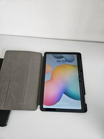 SAMSUNG TAB S6 LITE MET COVER EN PEN, Informatique & Logiciels, Android Tablettes, Enlèvement, Comme neuf