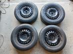 winterbanden Goodyear+velgen, Ophalen, 16 inch, Banden en Velgen, Winterbanden