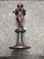 Antieke bronzen cherubijn, Antiek en Kunst, Antiek | Brons en Koper, Ophalen of Verzenden, Brons