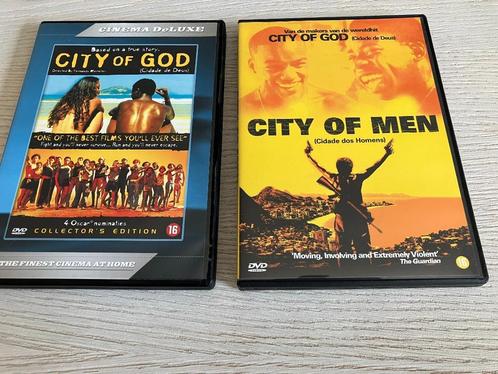 2 DVD Cité de Dieu,/Cité des hommes, CD & DVD, DVD | Thrillers & Policiers, Comme neuf, Mafia et Policiers, À partir de 16 ans