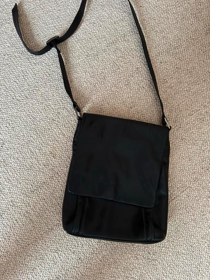 Handtas De Roo, Handtassen en Accessoires, Tassen | Damestassen, Handtas, Zwart, Ophalen of Verzenden