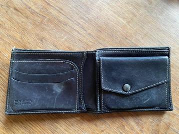 Levi's vintage zwarte leren portemonnee 12,5 cm x 10 cm gesl beschikbaar voor biedingen
