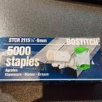 Bostitch nietjes STCR 2115 1/4 „6 mm doos niet volledig comp, Ophalen, Gebruikt