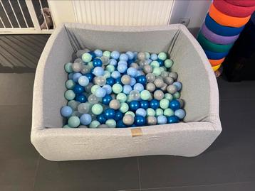 Ballenbad blauw en grijs 