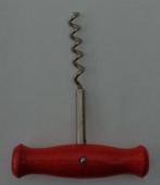 kurkentrekker rode houten greep L12xB9cm corkscrew wooden ha, Huis en Inrichting, Keuken | Servies, Gebruikt, Ophalen of Verzenden