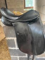Zwart dressuurzadel Merano, Dieren en Toebehoren, Paarden en Pony's | Zadels, Ophalen, Gebruikt, Dressuur