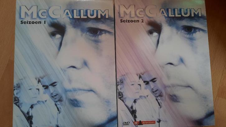 dvd McCALLUM - SEIZOEN 1 + 2 - met JOHN HANNAH -prijs  samen, Cd's en Dvd's, Dvd's | Thrillers en Misdaad, Zo goed als nieuw, Detective en Krimi