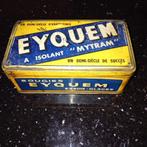 Vintage blik bougies Eyquem, Verzamelen, Merken en Reclamevoorwerpen, Ophalen of Verzenden, Gebruikt, Verpakking