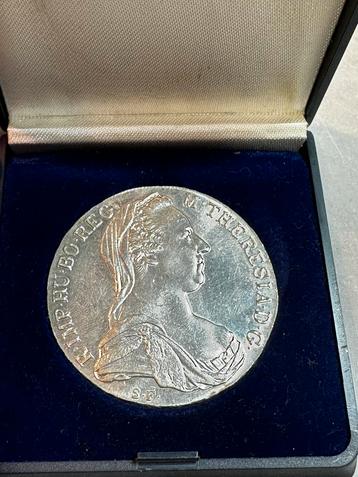 Zilver munt 1780 beschikbaar voor biedingen