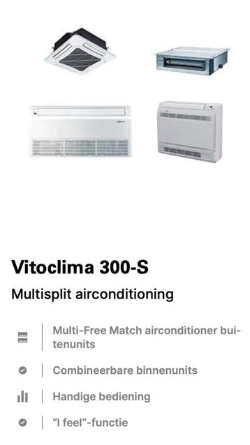 VITOCLIMA 300-S Multisplit airconditioning
