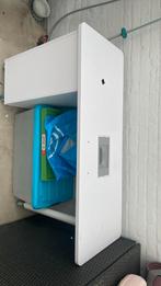 Nageltafel bureau met afzuigsysteem schuiven wit, Huis en Inrichting, Ophalen, Kunststof, 100 tot 150 cm, Zo goed als nieuw