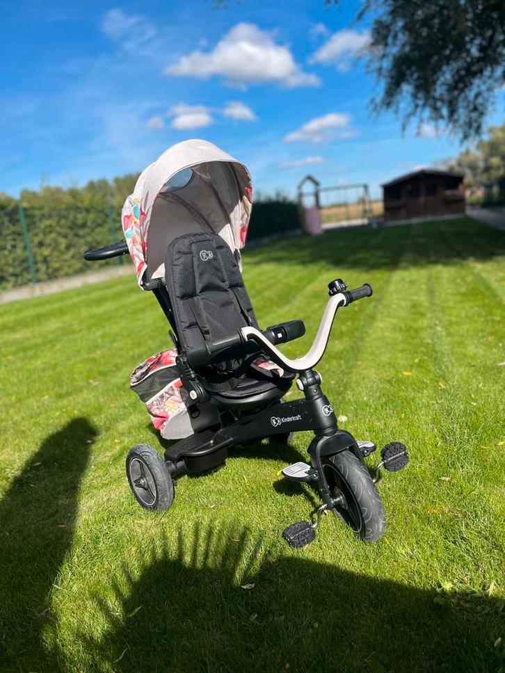 Tricycle kinderkraft, Fietsen en Brommers, Fietsen | Driewielers, Zo goed als nieuw, Duwstang, Verstelbare zitting, Ophalen