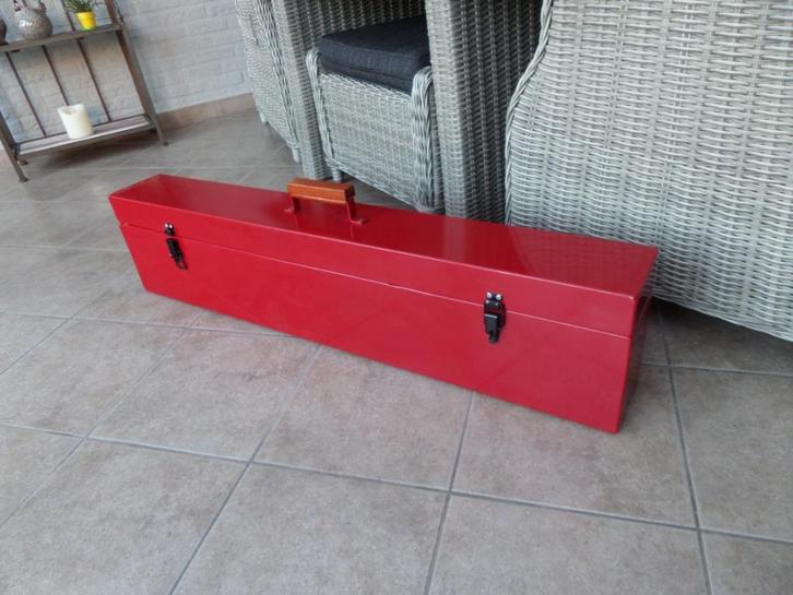 geweerkoffer in aluminium en gepoeder lakt, Sport en Fitness, Schietsport-accessoires, Zo goed als nieuw, Ophalen of Verzenden