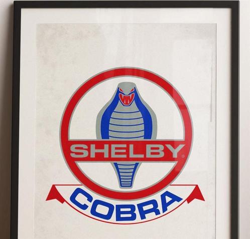 grote USA SHELBY COBRA auto Garage Poster, Verzamelen, Posters, Nieuw, Verzenden