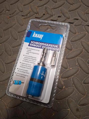 Schroefhulpstuk knauf gyproc boormachine, Enlèvement, Neuf