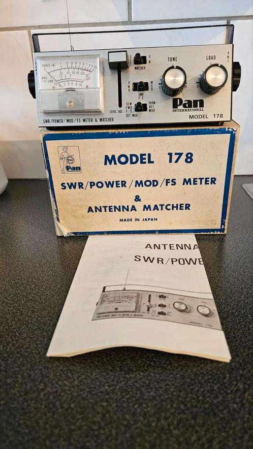 Model van de SWR METER-modulometer, Telecommunicatie, Antennes en Masten, Zo goed als nieuw, Antenne, Ophalen of Verzenden