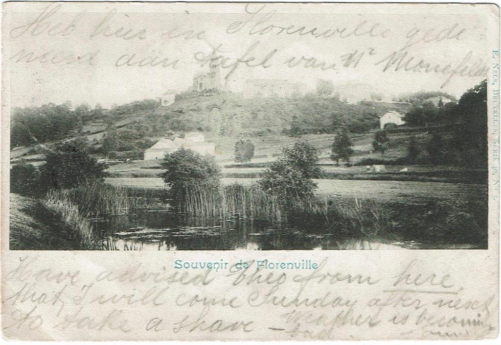 Carte postale ancienne Florenville 1900, Envoi, Avant 1920, Affranchie, Luxembourg