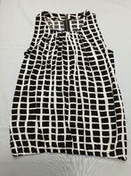 Zwart-Wit geruit topje, Taille 36 (S), Sans manches, Porté, Autres couleurs