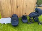 Kinderwagen P’tit Chou Trento Navy Black 3 in 1, Kinderen en Baby's, Ophalen, Zo goed als nieuw, Kinderwagen