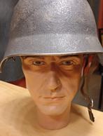 Casque Suisse en acier M18/43 motif camouflage ww2, Envoi, Armée de terre, Casque ou Béret